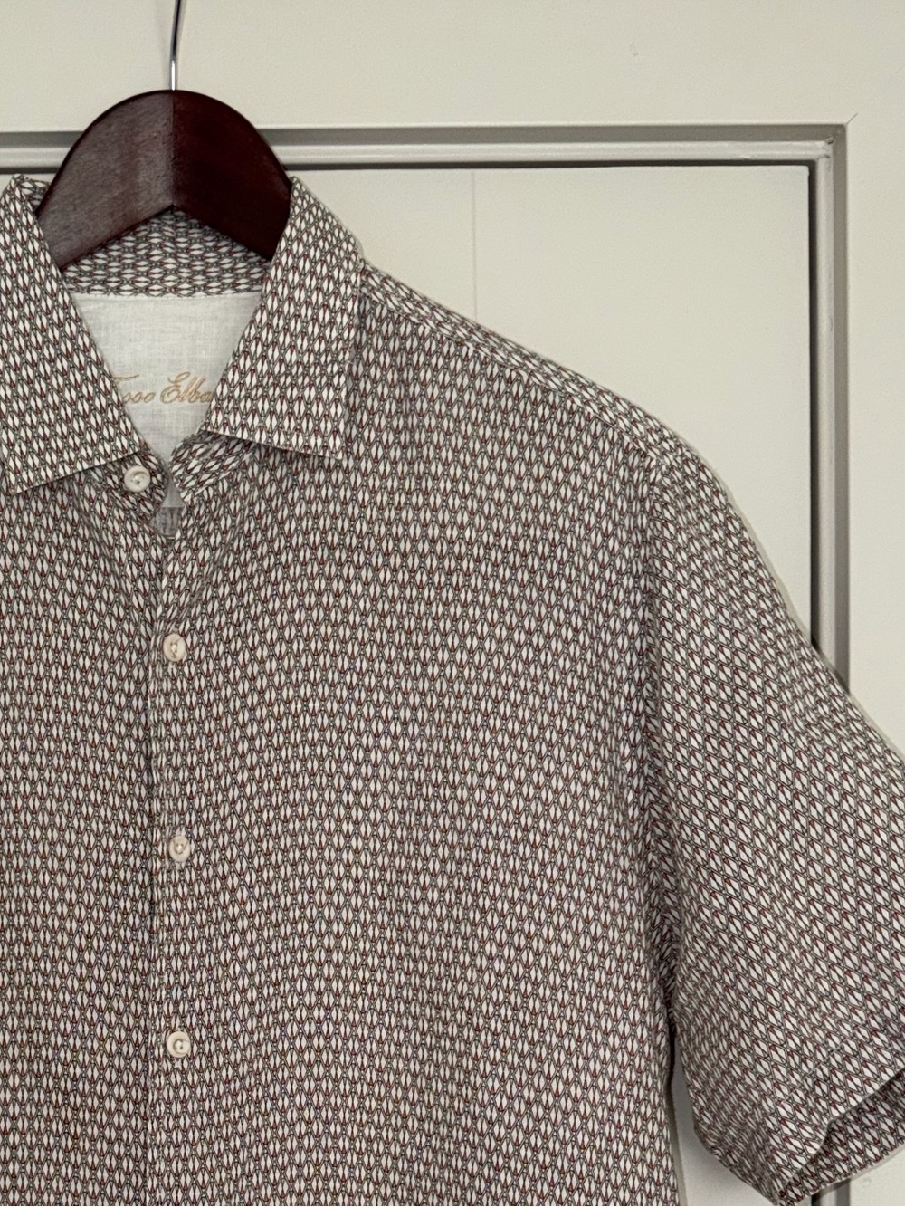 Tasso Elba Short-Sleeve Button up